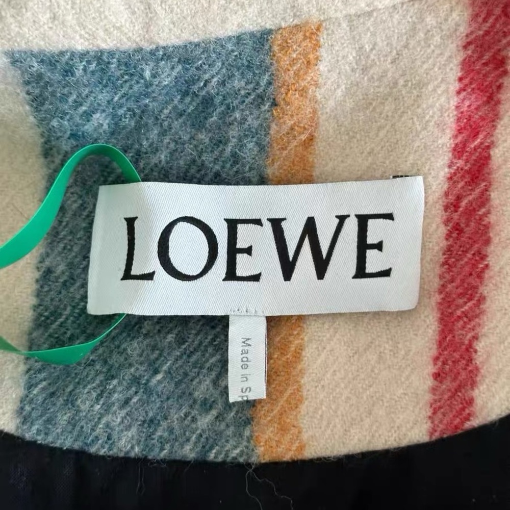 Authentic Loewe Multicolor Striped Utility Jacket with Black Pocket - Picture 4 of 5